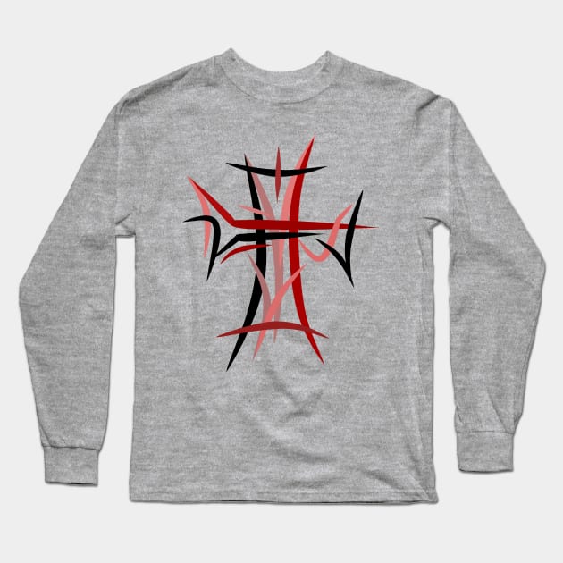 Gospel Cross Long Sleeve T-Shirt by Northofthepines